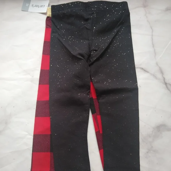 Carter's 2 pack of Leggings 2T - Picture 2 of 3